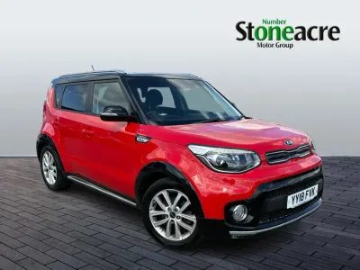 Usado Kia Soul 136 HP (100 kW) 2018 Vermelho SUV