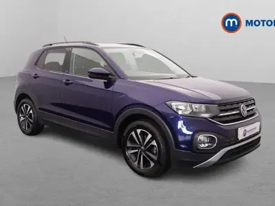 Used VW T-Cross United 116 HP (85 kW) 2020 Blue SUV