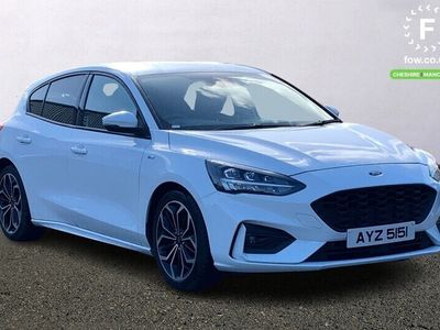 used Ford Focus HATCHBACK 1.0 EcoBoost 125 ST-Line X 5dr Auto [Front and rear parking sensors,Bluetooth system,Body coloured electrically operated and heated door mirrors,Electrically operated front and rear windows with one touch opening,18"Alloys]