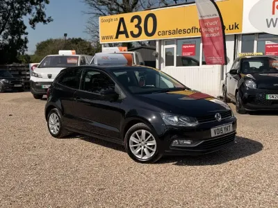 Used VW Polo SE 2015 Black Hatchback