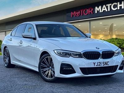 White Used 2021 BMW 318 M Sport Sedan | £19,632 (Fair price)
