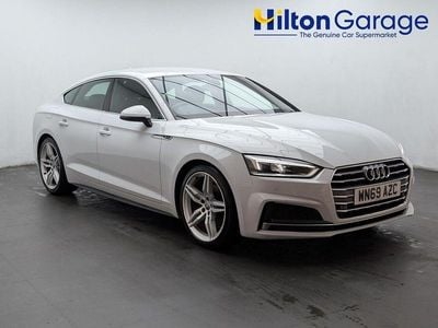 White Used 2019 Audi A5 Sportback S-Line Hatchback | £16,750 (Good price)