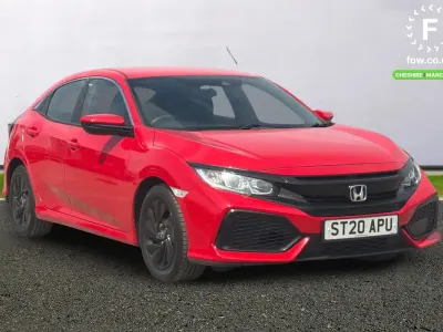 Used Honda Civic SE 126 HP (92 kW) 2020 Red Hatchback