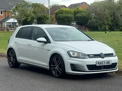 Used VW Golf VII GTD 150 HP (110 kW) 2013 White Hatchback
