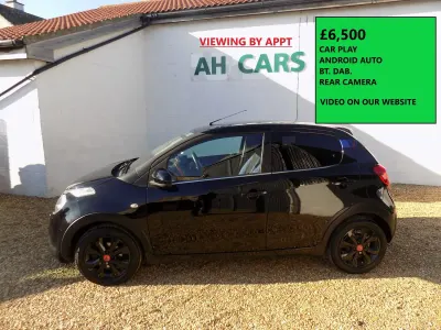 Used Citroën C1 72 HP (52 kW) 2018 Black Hatchback