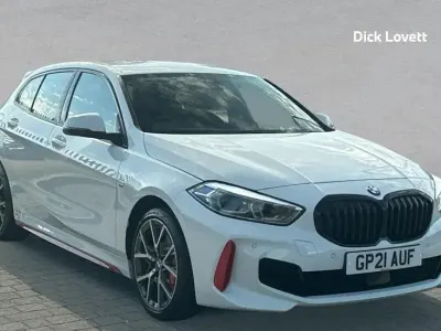 Used BMW 128 ti Comfort Edition 261 HP (191 kW) 2021 White Hatchback