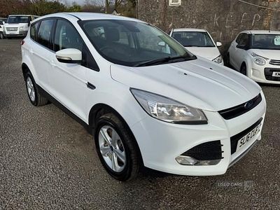 Used Ford Kuga Zetec 150 HP (110 kW) 2016 White SUV