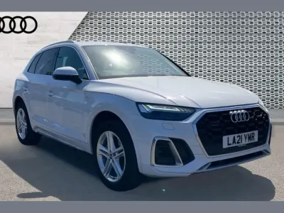 Used Audi Q5 S-Line 265 HP (194 kW) 2021 White SUV