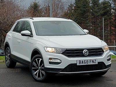 Used VW T-Roc SE 150 HP (110 kW) 2019 White SUV