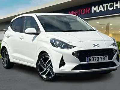 Used Hyundai i10 Premium 2020 White Hatchback