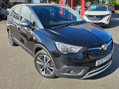 Used Vauxhall Crossland X Elite 81 HP (59 kW) 2018 Black SUV
