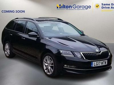 Used Skoda Octavia SE L 150 HP (110 kW) 2017 Black Estate