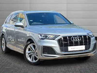 Used Audi Q7 S-Line 340 HP (250 kW) 2023 Satellite silver SUV