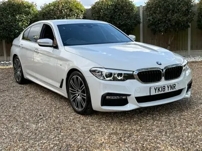 Used BMW 520 M Sport 184 HP (135 kW) 2018 White Sedan