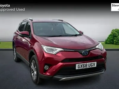 Used Toyota RAV4 Hybrid 197 HP (144 kW) 2018 Red SUV