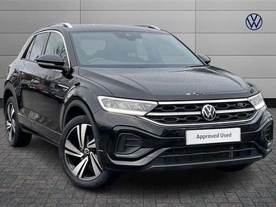 Black Used 2024 VW T-Roc R-line SUV | £23,649 (Fair price)