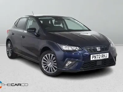 Used Seat Ibiza SE 80 HP (58 kW) 2022 Blue Hatchback