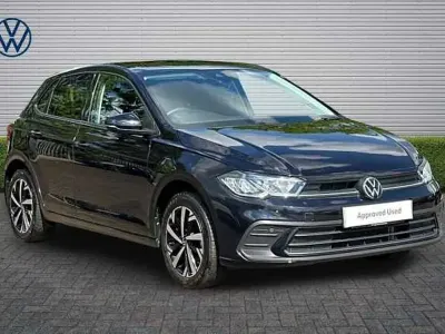 Used VW Polo Match 95 HP (69 kW) 2025 Black Hatchback