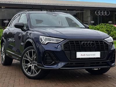 Blue Used 2025 Audi Q3 Black Edition SUV | £33,980 (Fair price)