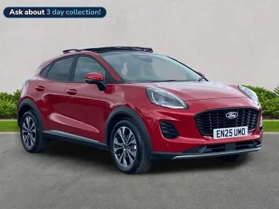 Novo Ford Puma Titanium 125 HP (91 kW) 2025 Vermelho SUV