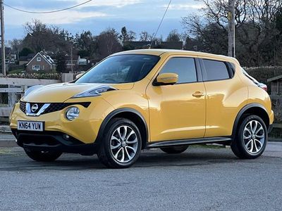 Yellow Used 2014 Nissan Juke Tekna SUV | £5,495 (Fair price)