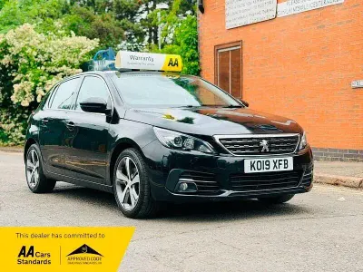Used Peugeot 308 Allure 2019 Black Hatchback