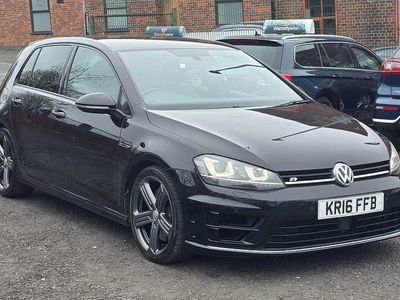 Used VW Golf VII R 2016 Black Hatchback