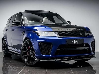 Second-hand Land Rover Range Rover Sport SVR 575 CP (422 kW) 2018 Albastru SUV