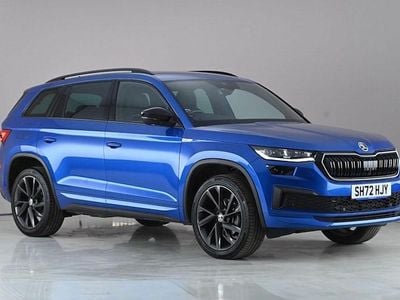 Used Skoda Kodiaq SportLine 150 HP (110 kW) 2023 Blue SUV