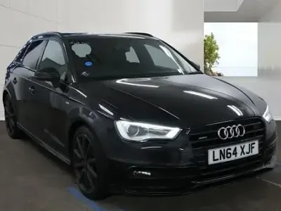 Used Audi A3 S-Line 180 HP (132 kW) 2014 Black Hatchback