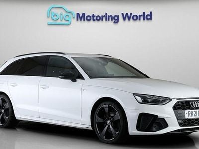 Used Audi A4 Black Edition 150 HP (110 kW) 2021 White Estate
