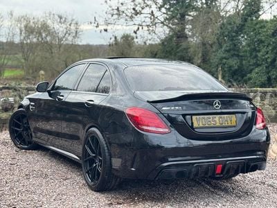 Used Mercedes C63S AMG Premium 2015 Black Sedan