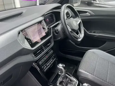 Used VW T-Cross R-line 110 HP (80 kW) 2023 Black SUV