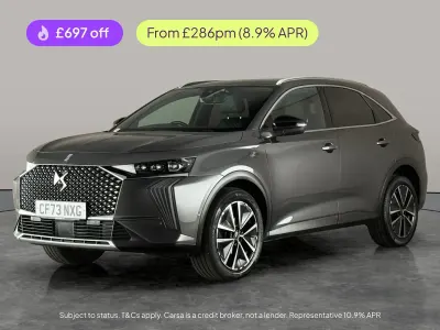 Used DS Automobiles DS7 Crossback Rivoli 130 HP (95 kW) 2023 Grey SUV