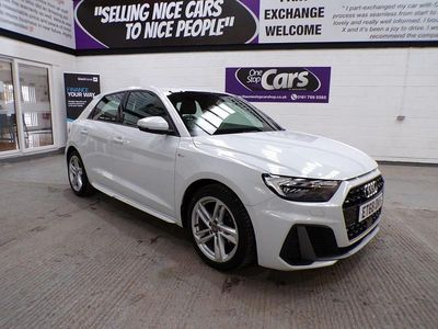 Used Audi A1 Sportback S-Line 116 HP (85 kW) 2018 White Hatchback