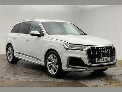 Used Audi Q7 S-Line 334 HP (245 kW) 2023 White SUV