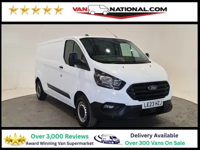 Used Ford Transit Custom 130 HP (95 kW) 2023 White Van