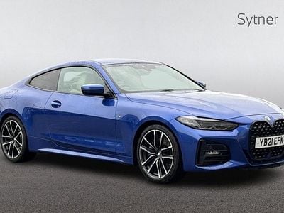 Blue Used 2021 BMW 420 M Sport Coupe | £25,000 (Expensive)