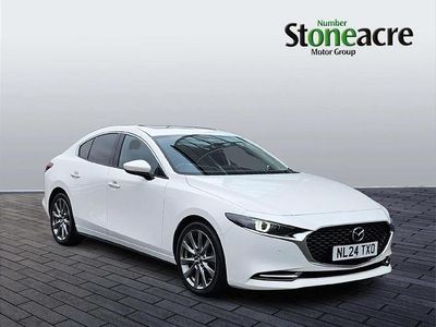 Used Mazda 3 Exclusive-Line 186 HP (136 kW) 2024 White Sedan