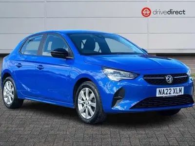 Second-hand Vauxhall Corsa Edition 75 CP (55 kW) 2022 Albastru Hatchback