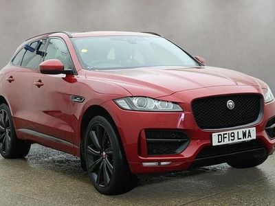 Used Jaguar F-Pace R-Sport 180 HP (132 kW) 2019 Red SUV
