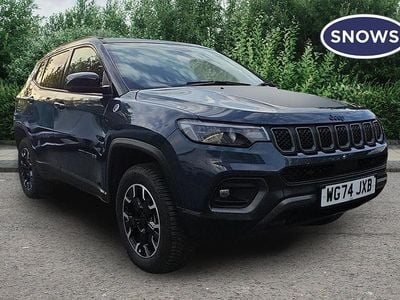 Begagnad Jeep Compass Trailhawk 240 HK (176 kW) 2024 Blå SUV