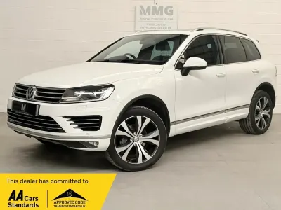 Used VW Touareg R-line 262 HP (192 kW) 2015 White SUV