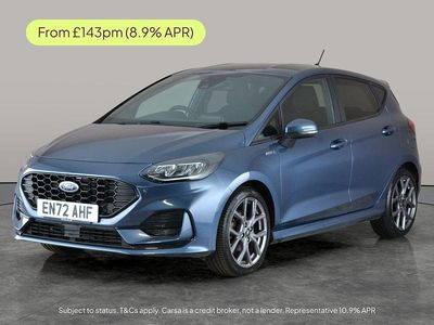 Used Ford Fiesta ST-Line 100 HP (73 kW) 2023 Blue Hatchback