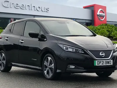 Used Nissan Leaf Tekna 110 kW (150 HP) 2021 Black Hatchback