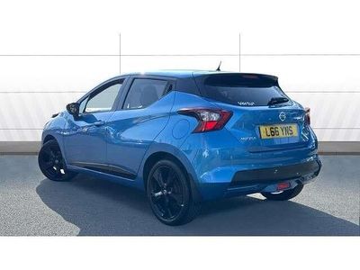 Used Nissan Micra 92 HP (67 kW) 2022 Blue Hatchback