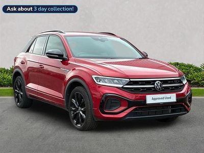 Used VW T-Roc R-line 150 HP (110 kW) 2023 Red SUV