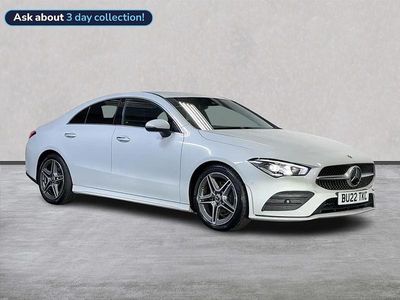White Used 2022 Mercedes 220 AMG Line Premium Coupe | £24,249 (Good price)