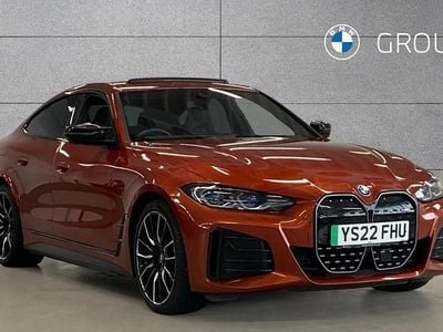 Used BMW i4 Comfort Edition 394 kW (537 HP) 2022 Orange Sedan
