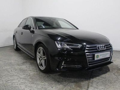 Używany Audi A4 S-Line 190 KM (139 kW) 2017 Czarny Sedan/Limuzyna